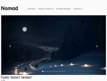 Tablet Screenshot of nomadedit.com